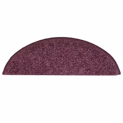 vidaXL Stair Mats Home Decorative Stair Step Rug Carpet Protector Tread Mat - dark purple, 56 x 17 x 3 cm/ 15 pcs - Additional view 5