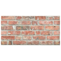 vidaXL 3D Wall Panels with Red Brick Design Wall Covering Wallpaper 10 pcs EPS