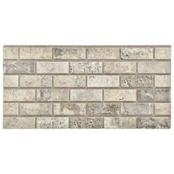 vidaXL 10x 3D Wall Panels with Sand Brick Design EPS Cladding Tile Living Room