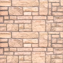 vidaXL 11x 3D Wall Panels with Beige Brick Design EPS Cladding Tile Decor
