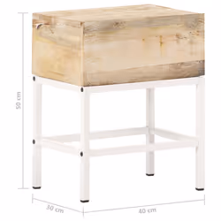 VidaXL 320920 nightstand/bedside table - Additional view 7