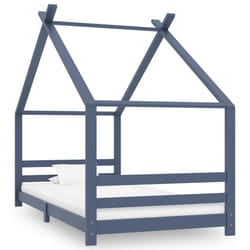 VidaXL 289615 kids bed Grey Wood