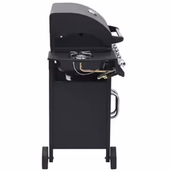 vidaXL Gas Barbecue Grill 4+1 Cooking Zone Black Steel Outdoor BBQ Cooking - Additional view 8
