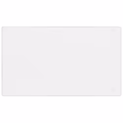 vidaXL 2x Chopping Boards with Natural Stone Pattern Tempered Glass Kitchen