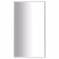 vidaXL Mirror Silver 80x60 cm Bedroom Living Room Modern Dressing Mirror Set