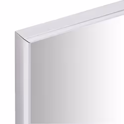 vidaXL Mirror Silver 80x60 cm Bedroom Living Room Modern Dressing Mirror Set