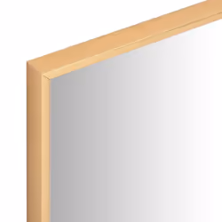 vidaXL Mirror Gold 60x40 cm Bedroom Dressing Room Mirror Indoor Furniture
