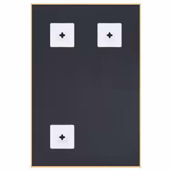 vidaXL Mirror Gold 60x40 cm Bedroom Dressing Room Mirror Indoor Furniture