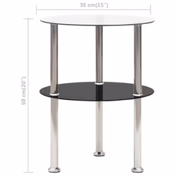 VidaXL 322788 coffee/side/end table Round shape - Additional view 5