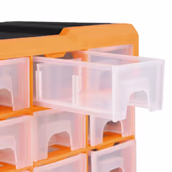 vidaXL Multi-drawer Organiser with 38 Drawers Tool Box Storage Cabinet Unit - Additional view 7