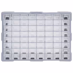 vidaXL Multi-drawer Organiser with 64 Drawers Tool Box Storage Cabinet Unit - Additional view 4