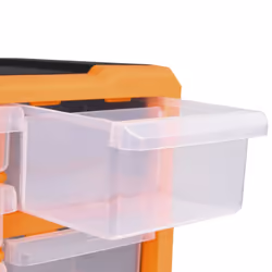 vidaXL 2x Multi-drawer Organisers with 12 Drawers Tool Storage Cabinet Unit - Additional view 6