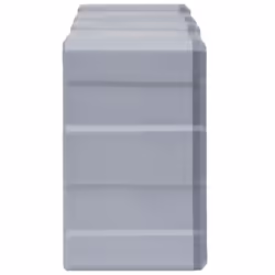 vidaXL 2x Multi-drawer Organisers with 12 Drawers Tool Storage Cabinet Unit - Additional view 4