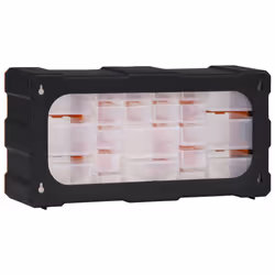 vidaXL Multi-drawer Organiser with 22 Drawers Tool Box Storage Cabinet Unit - Additional view 5