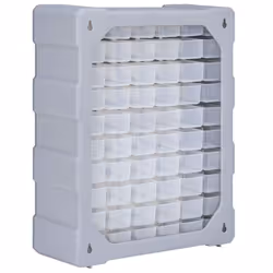 vidaXL Multi-drawer Organiser with 60 Drawers Tool Box Storage Cabinet Unit - Additional view 6