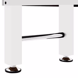 vidaXL Football Table Steel White Soccer Game Gaming Desk Indoor Furniture - Additional view 9