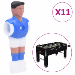 vidaXL 22x Football Table Players for 15.9 mm Rod Table Soccer Indoor Game