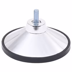 vidaXL 4x Football Table Feet Chrome Foosball Game Accessory Sporting Good - Additional view 4