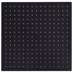 VidaXL Rain Rain shower head Black