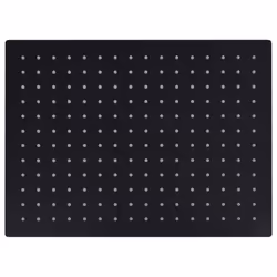 VidaXL Rain Rain shower head Black