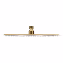 vidaXL Rain Shower Head Stainless Steel 30 cm Round Gold Bathroom Shower Part - Additional view 5