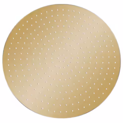 vidaXL Rain Shower Head Stainless Steel 40 cm Round Gold Bathroom Shower Part