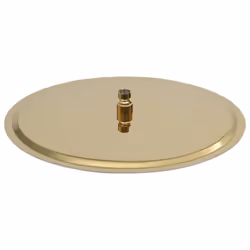 vidaXL Rain Shower Head Stainless Steel 40 cm Round Gold Bathroom Shower Part - Additional view 4