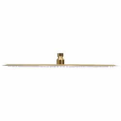 vidaXL Rain Shower Head Stainless Steel 40 cm Round Gold Bathroom Shower Part - Additional view 5