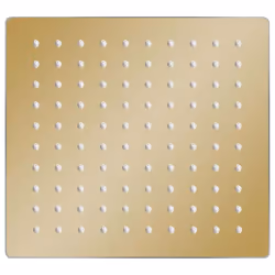 vidaXL Rain Shower Head Stainless Steel 20x20 cm Square Gold Rainfall Overhead