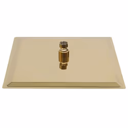 vidaXL Rain Shower Head Stainless Steel 25x25 cm Square Gold Rainfall Overhead - Additional view 5