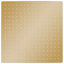 vidaXL Rain Shower Head Stainless Steel 40x40 cm Square Gold Rainfall Overhead