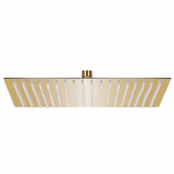 vidaXL Rain Shower Head Stainless Steel 50x50 cm Square Gold Rainfall Overhead