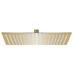 vidaXL Rain Shower Head Stainless Steel 50x50 cm Square Gold Rainfall Overhead
