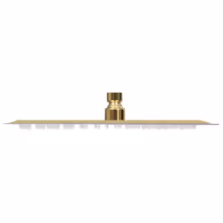 vidaXL Rain Shower Head Stainless Steel 30x20 cm Rectangular Gold Shower Part - Additional view 4