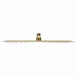 vidaXL Rain Shower Head Stainless Steel 40x30 cm Rectangular Gold Shower Part - Additional view 4