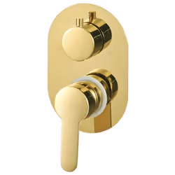 vidaXL Shower System Stainless Steel 201 Gold Bathroom Bathtub Shower Set - Additional view 4