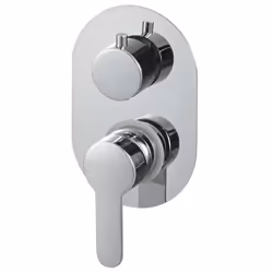 vidaXL Shower System Stainless Steel 201 Silver Bathroom Bathtub Shower Set