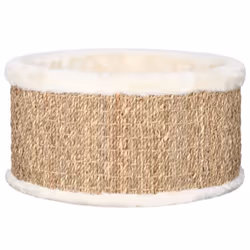 vidaXL Round Cat Basket 36 cm Seagrass Cat Furniture Animal Pet Supply Indoor