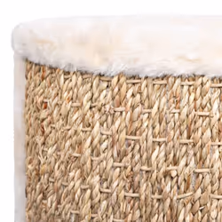 vidaXL Round Cat Basket 36 cm Seagrass Cat Furniture Animal Pet Supply Indoor - Additional view 4