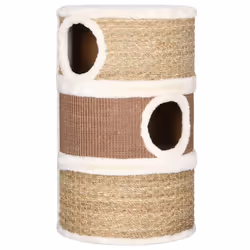 vidaXL Cat Scratching Barrel 60 cm Seagrass Cat Furniture Pet Supply Indoor
