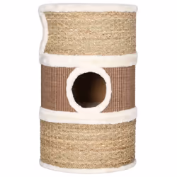 vidaXL Cat Scratching Barrel 60 cm Seagrass Cat Furniture Pet Supply Indoor - Additional view 4