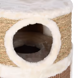 vidaXL Cat Scratching Barrel 60 cm Seagrass Cat Furniture Pet Supply Indoor - Additional view 6