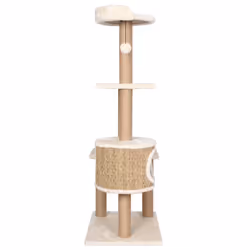 vidaXL Cat Tree with Scratching Post 123cm Seagrass Cat Furniture Pet Supply