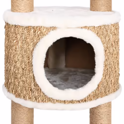 vidaXL Cat Tree with Scratching Post 126cm Seagrass Cat Furniture Pet Supply - Additional view 5