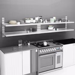 VidaXL 3055901 shelve Stainless steel