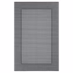 vidaXL Outdoor Carpet ARAKIL Grey 190x290 cm PP Balcony Rug Outdoor Blanket