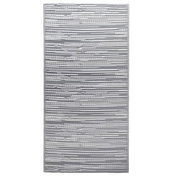 vidaXL Outdoor Carpet ARAKIL Grey 160x230 cm PP Balcony Rug Outdoor Blanket