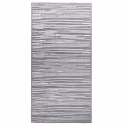 vidaXL Outdoor Carpet ARAKIL Grey 160x230 cm PP Balcony Rug Outdoor Blanket