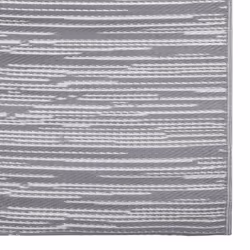 vidaXL Outdoor Carpet ARAKIL Grey 160x230 cm PP Balcony Rug Outdoor Blanket - Additional view 4