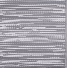 vidaXL Outdoor Carpet ARAKIL Grey 190x290 cm PP Balcony Rug Outdoor Blanket